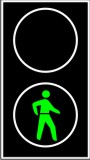 P1 and P2 safe road usage traffic lights